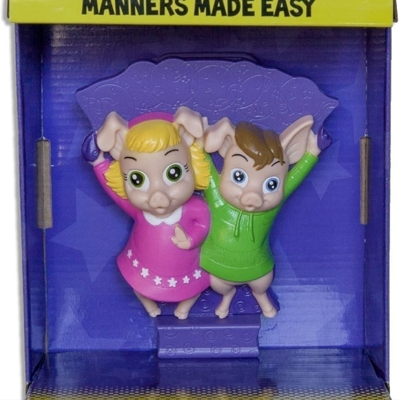 Polite PigPals CleanUp Crew New never used Speaks 9 phrases - Picture 7 of 15